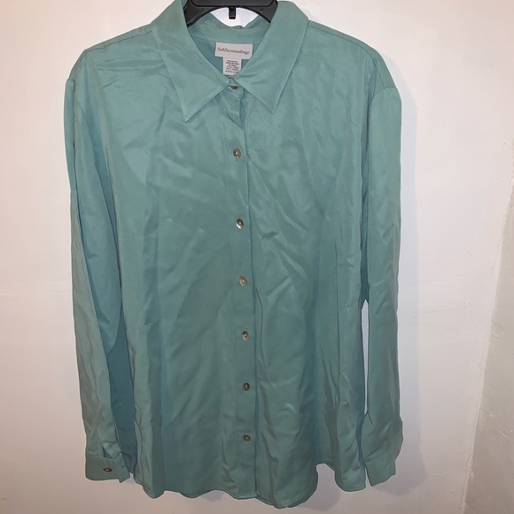 Soft Surroundings Tops - Soft Surroundings Women's Button Up Shirt Size XL